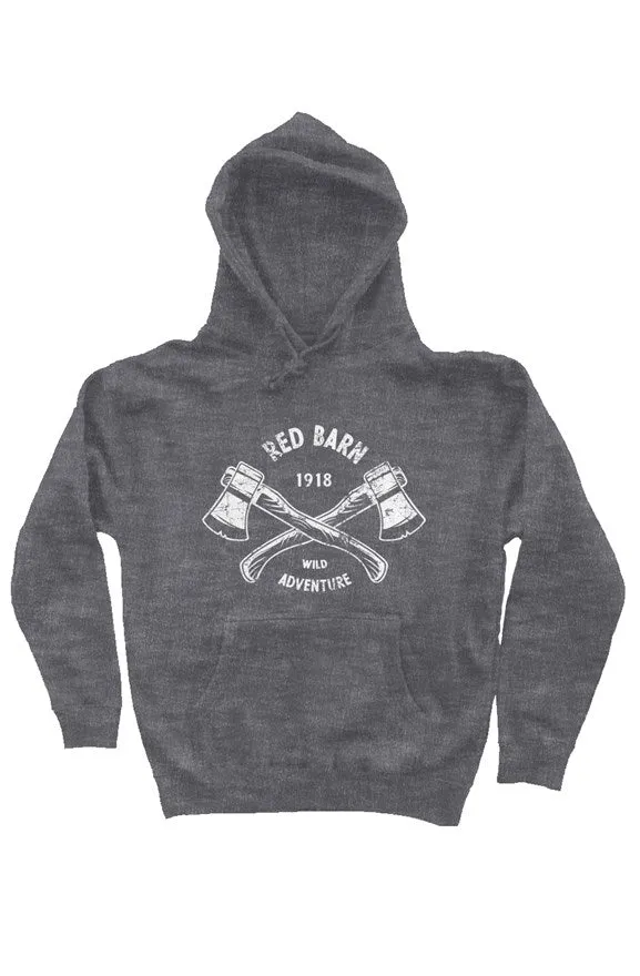 Red Barn | White Design Pullover hoodie