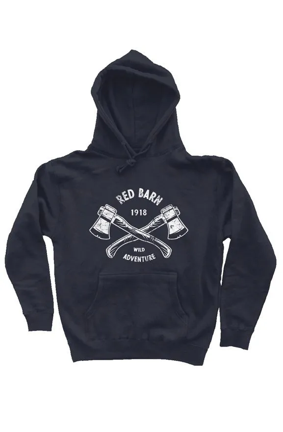 Red Barn | White Design Pullover hoodie