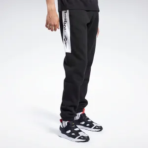 Reebok Apparel Men Classics Linear Pants Black