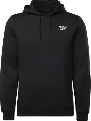 Reebok Men's Identity Fleece Stacked Logo Pullover Hoodie Sweatshirt