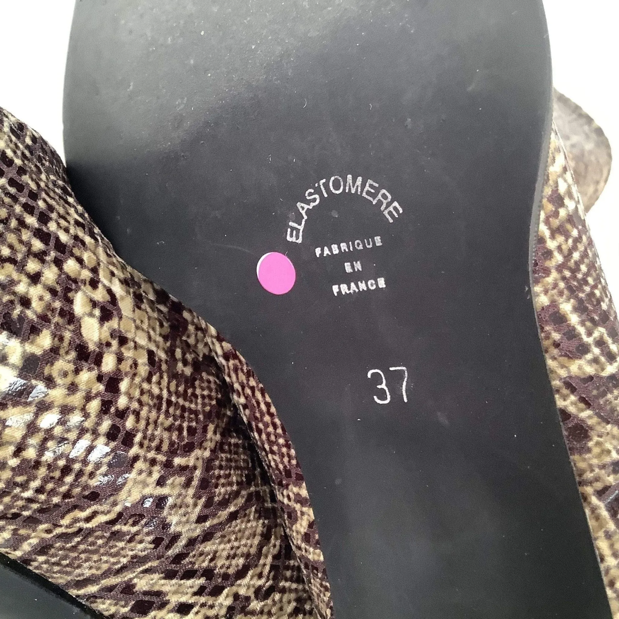 Reptile Print GoGo Boots