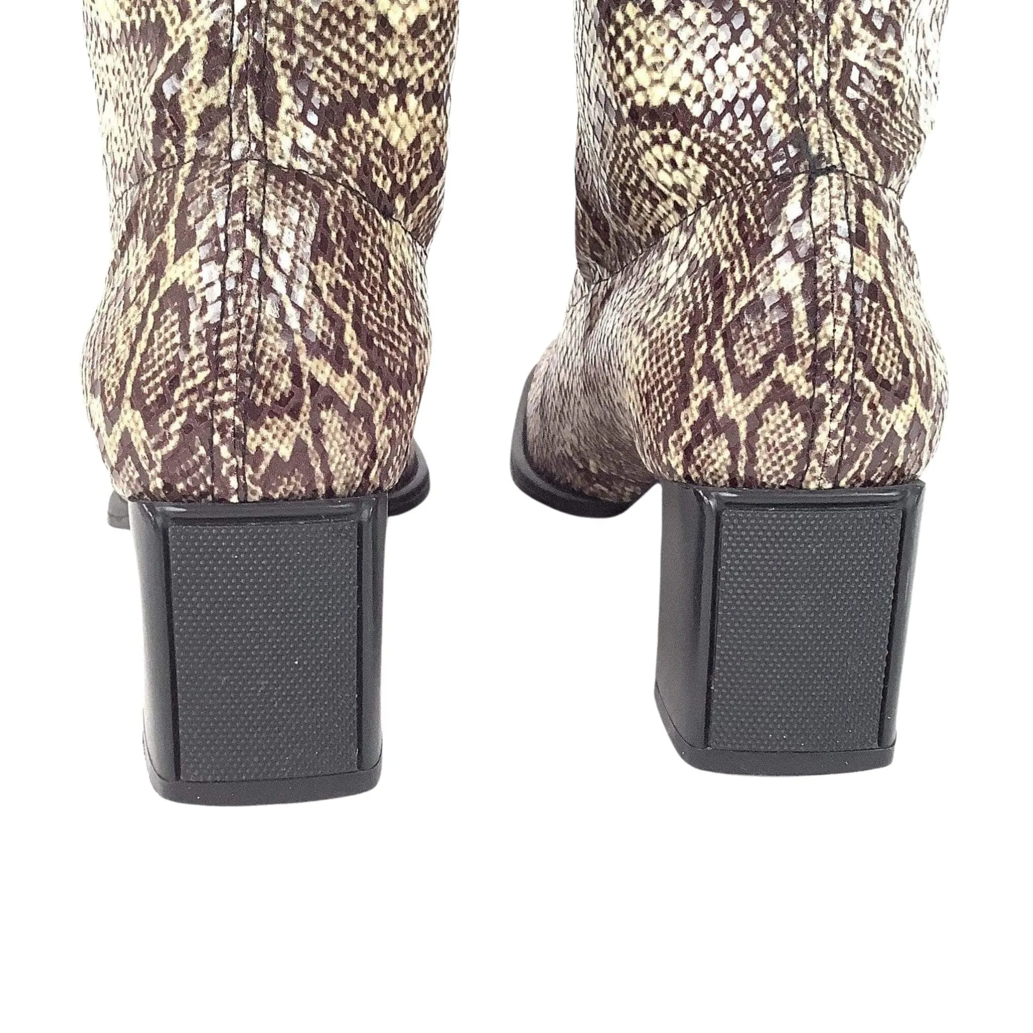 Reptile Print GoGo Boots