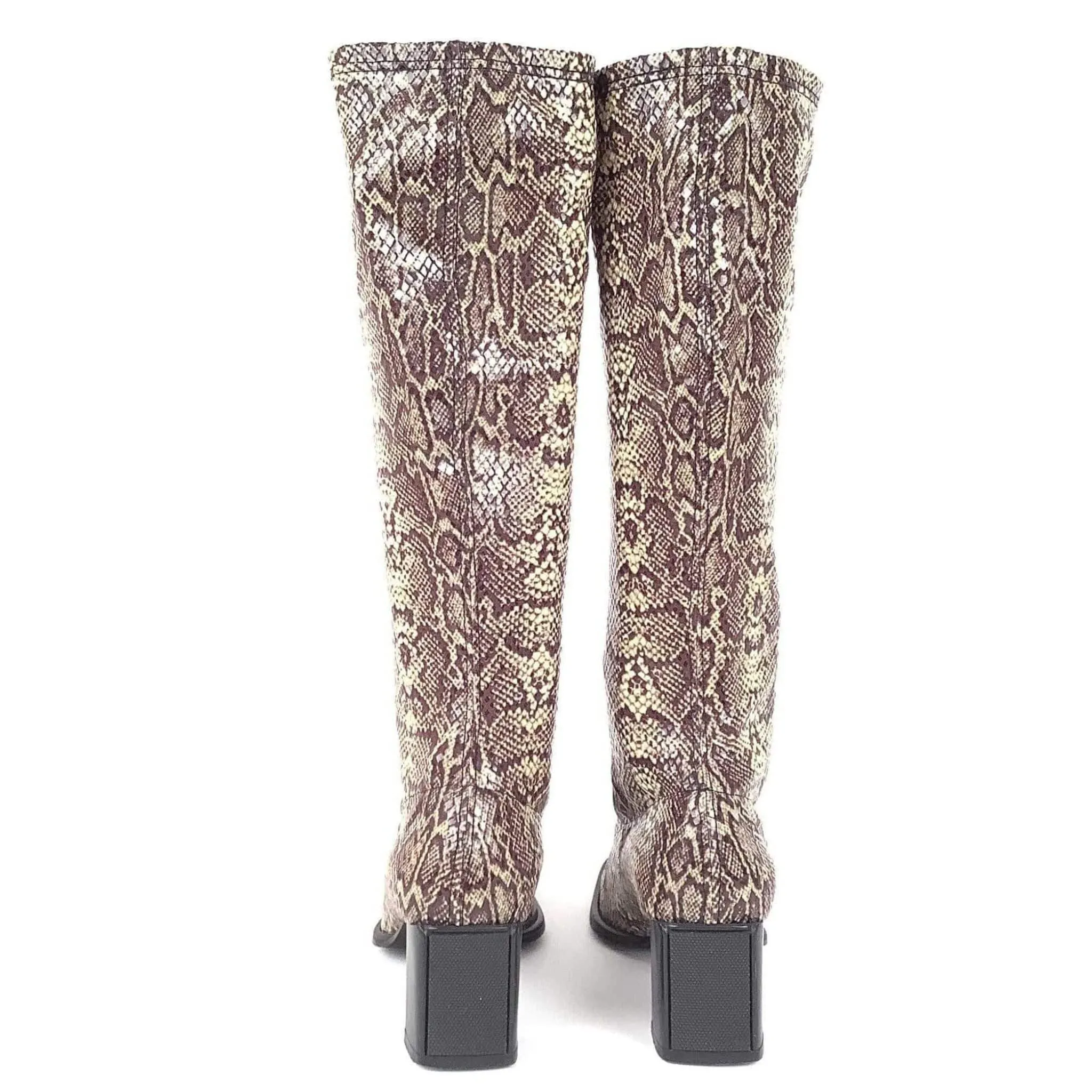 Reptile Print GoGo Boots