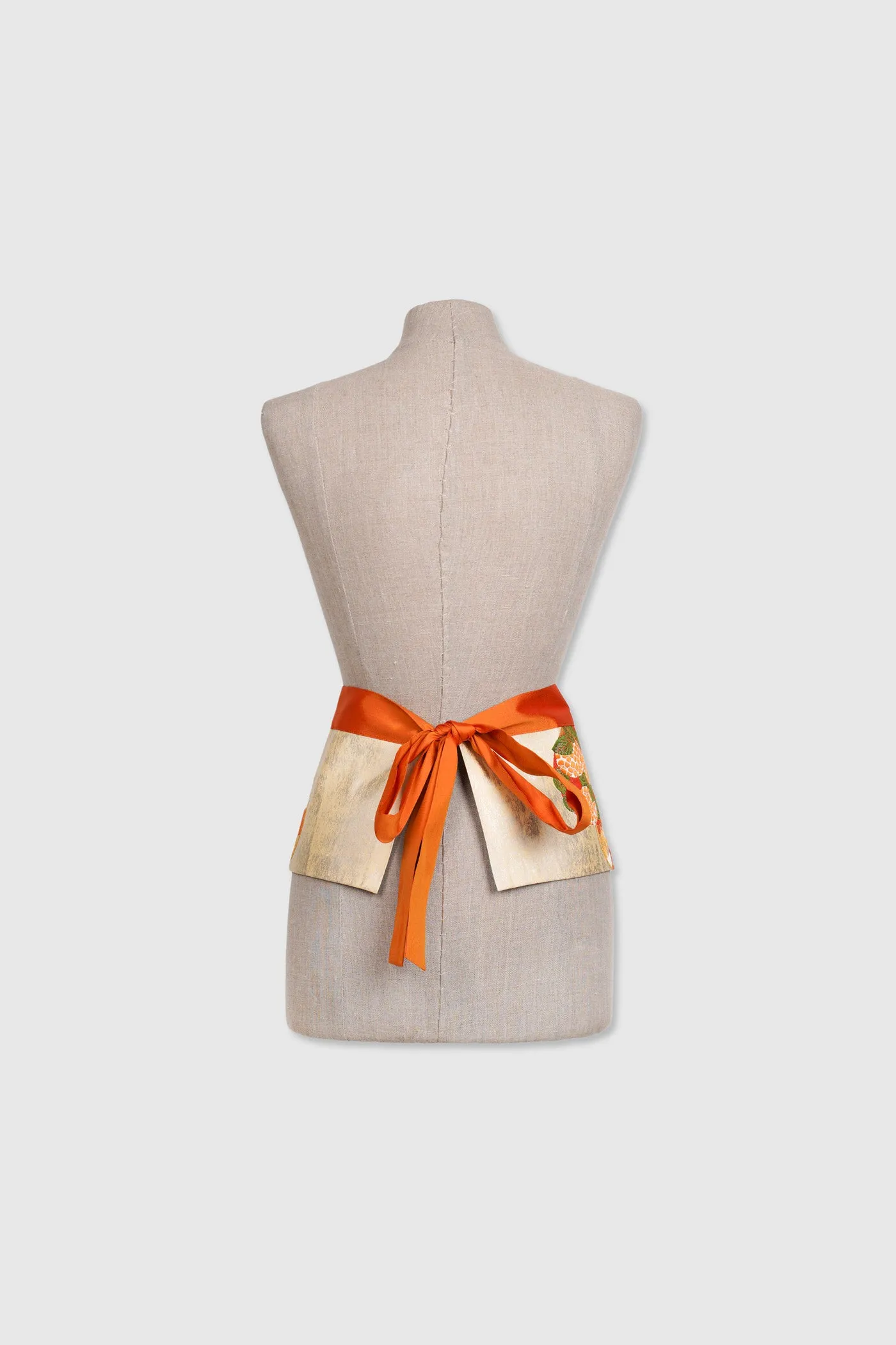 Reversible Two-Panel Silk Belt