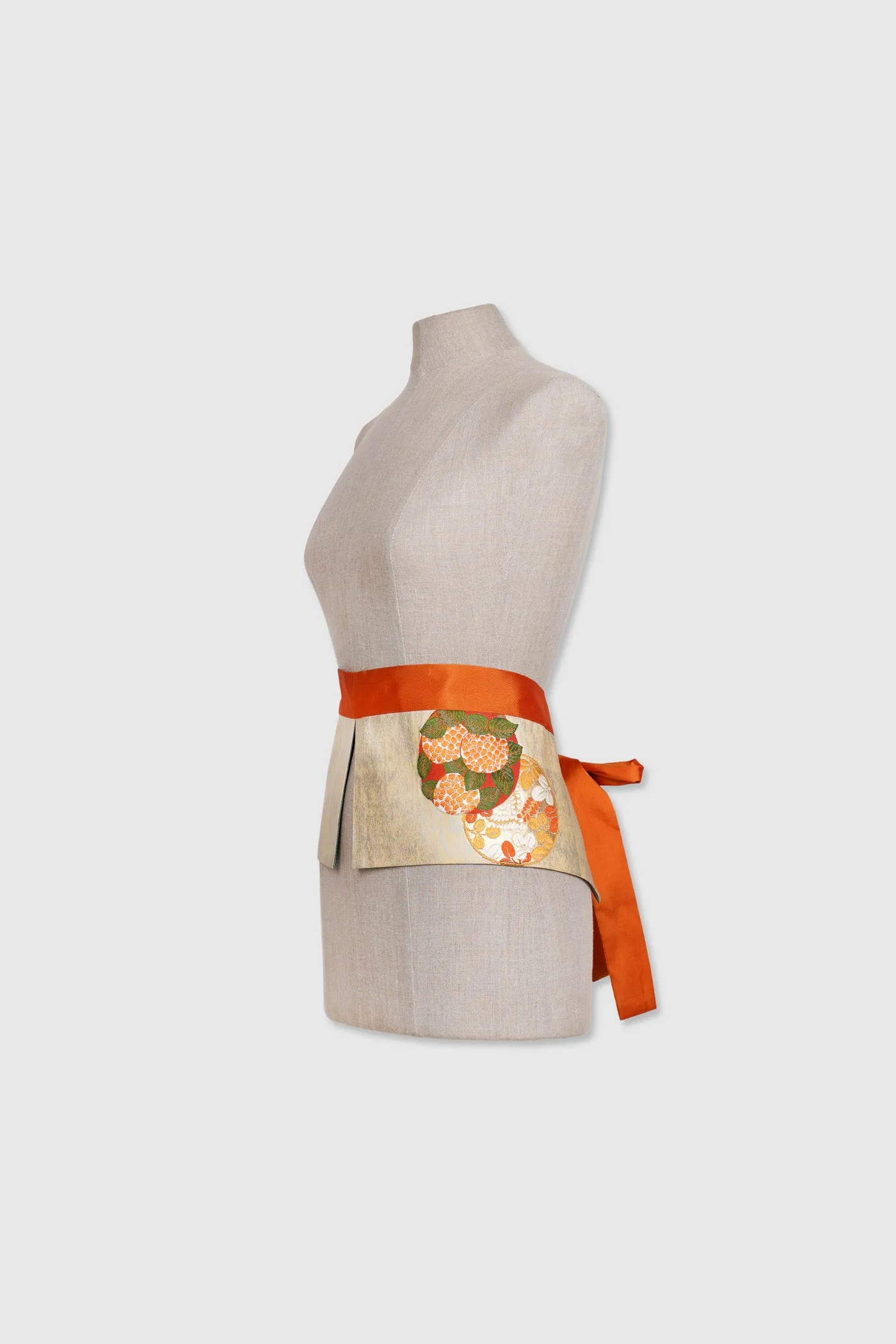 Reversible Two-Panel Silk Belt