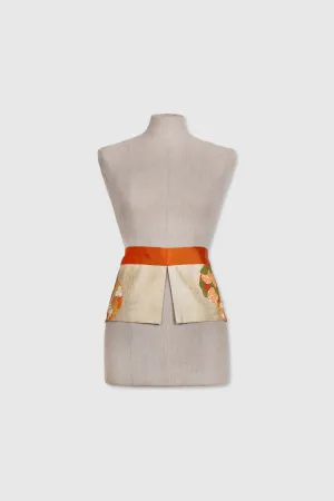 Reversible Two-Panel Silk Belt