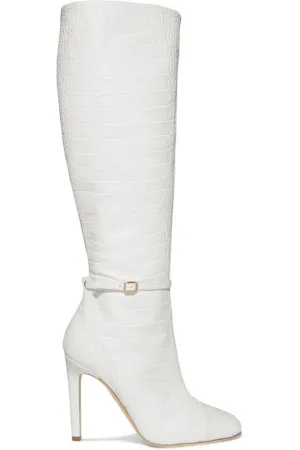   Roksanda Rhonda 100 croc-effect leather knee boots