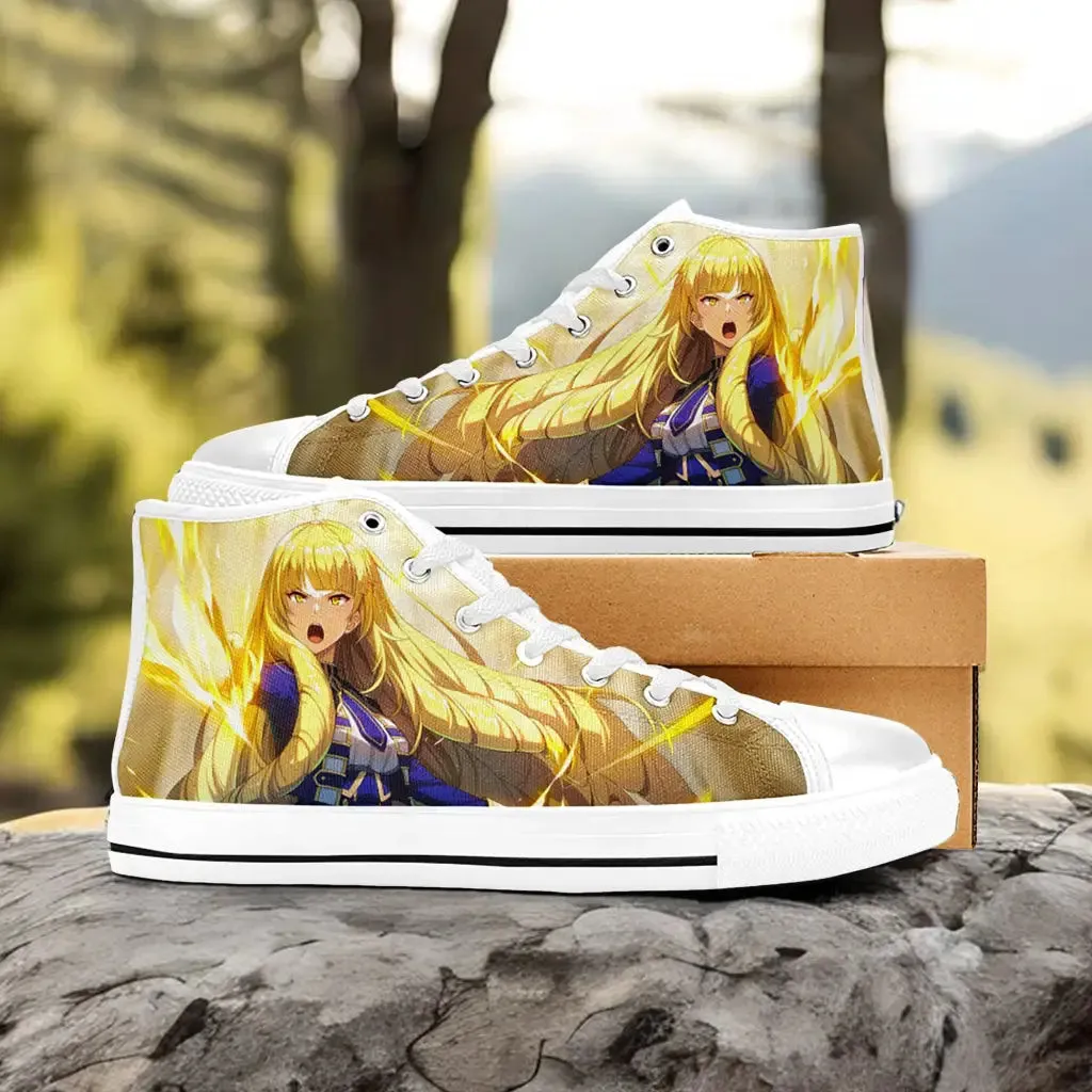 Rose Oriana The Eminence in Shadow Garden Shoes High Tops Sneakers for Kids and Adults