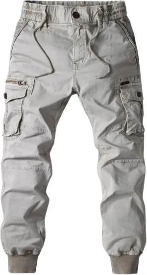 RTRDE Men's Cargo Pants Casual Fashion Pants Loose Straight Leg Pant Pants, 29-40