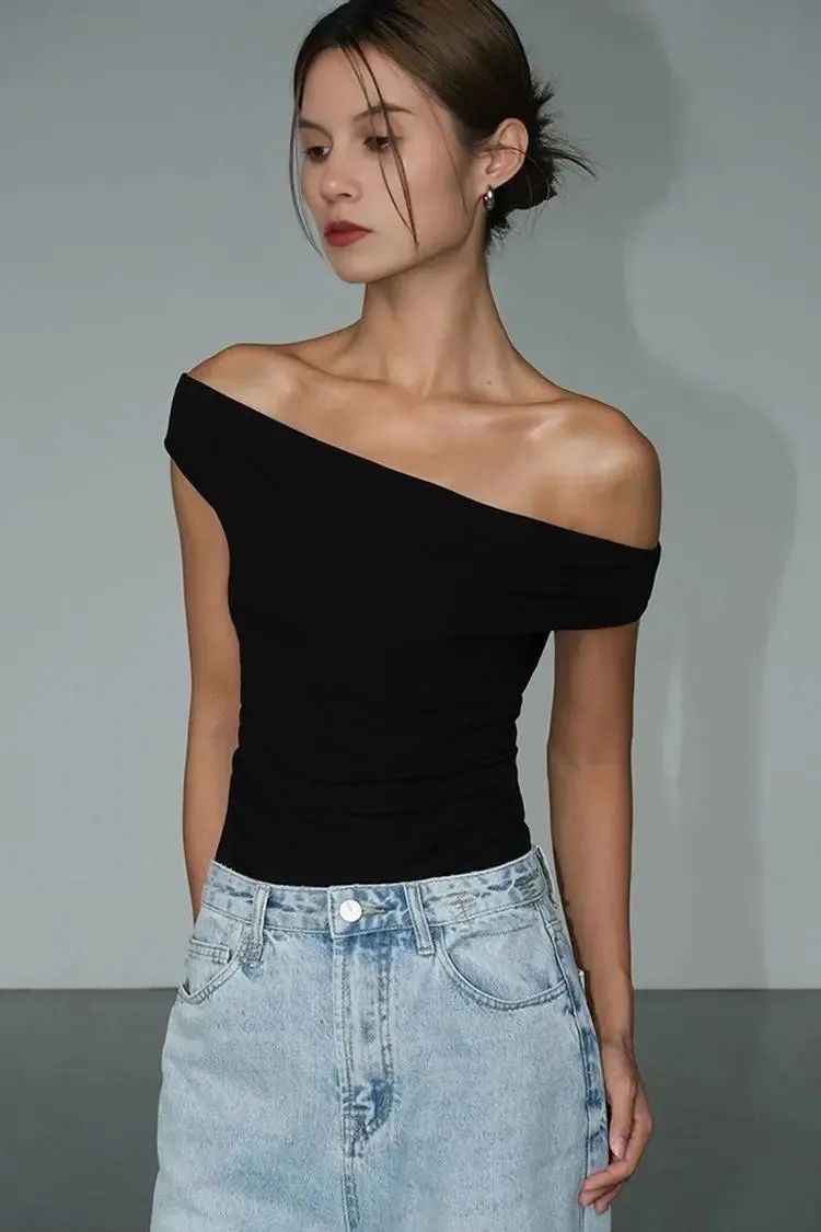 Ruched Off the Shoulder Top