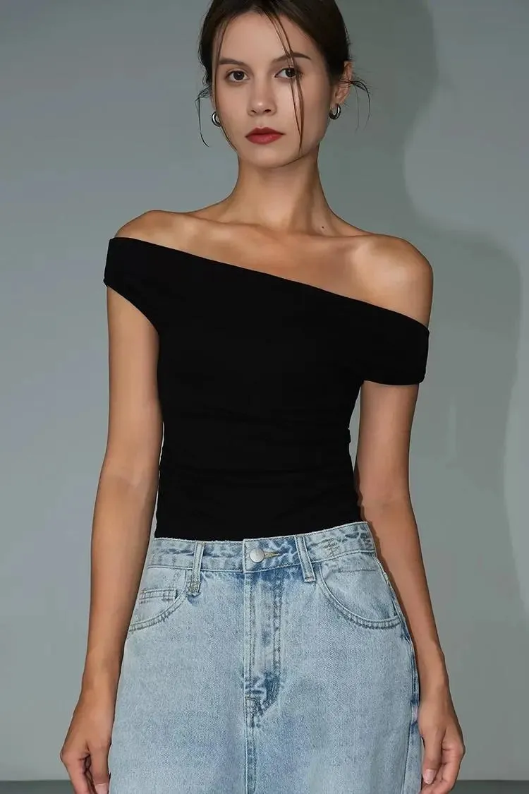 Ruched Off the Shoulder Top