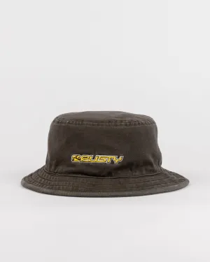 Rusty Reverb Reversible Bucket Hat - Coal
