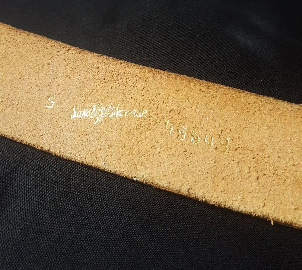 Saks Fifth Avenue Leather Belt Size S