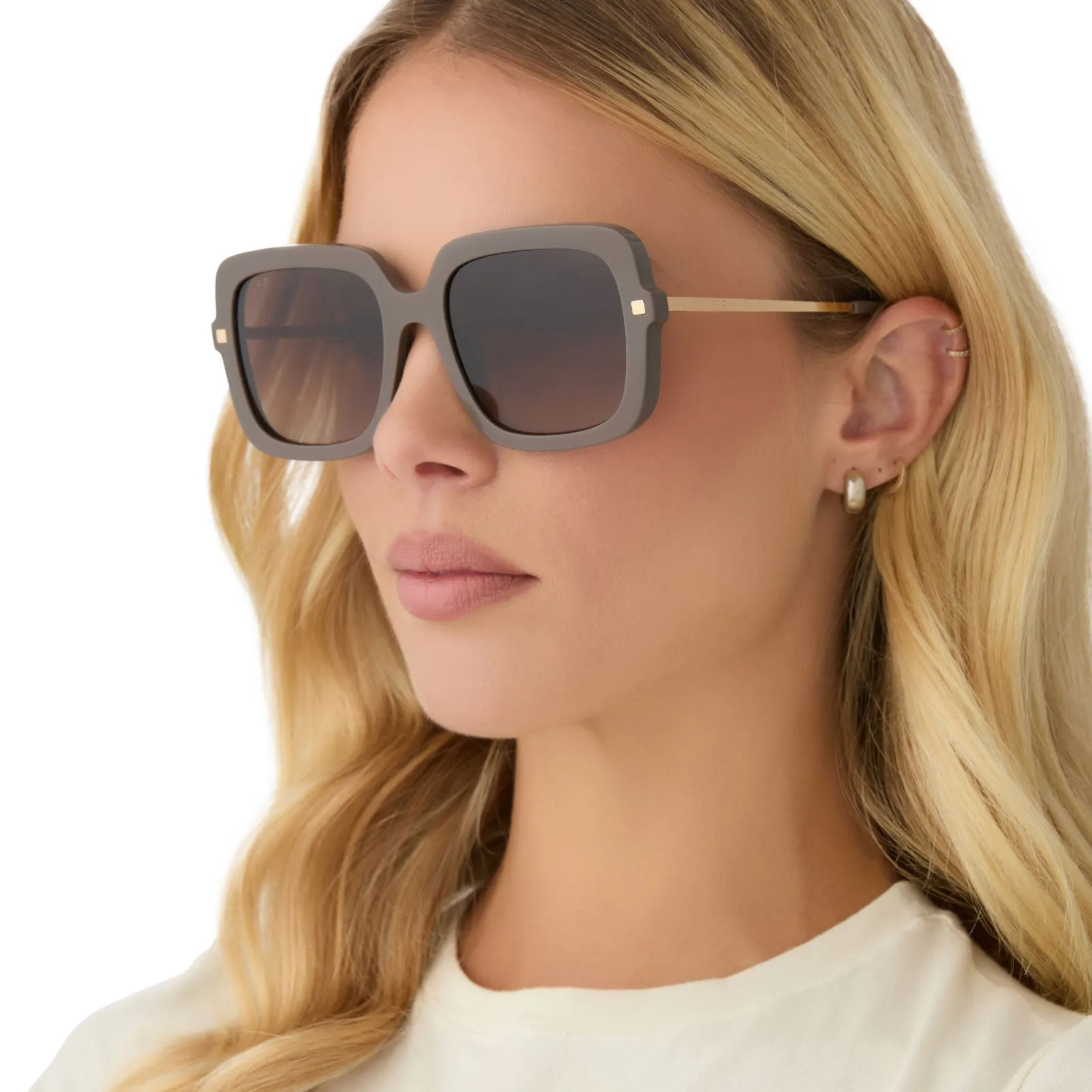 SANDRA - LONDON STONE   TRUFFLE GRADIENT SUNGLASSES
