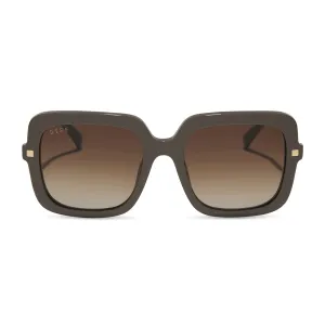 SANDRA - LONDON STONE   TRUFFLE GRADIENT SUNGLASSES