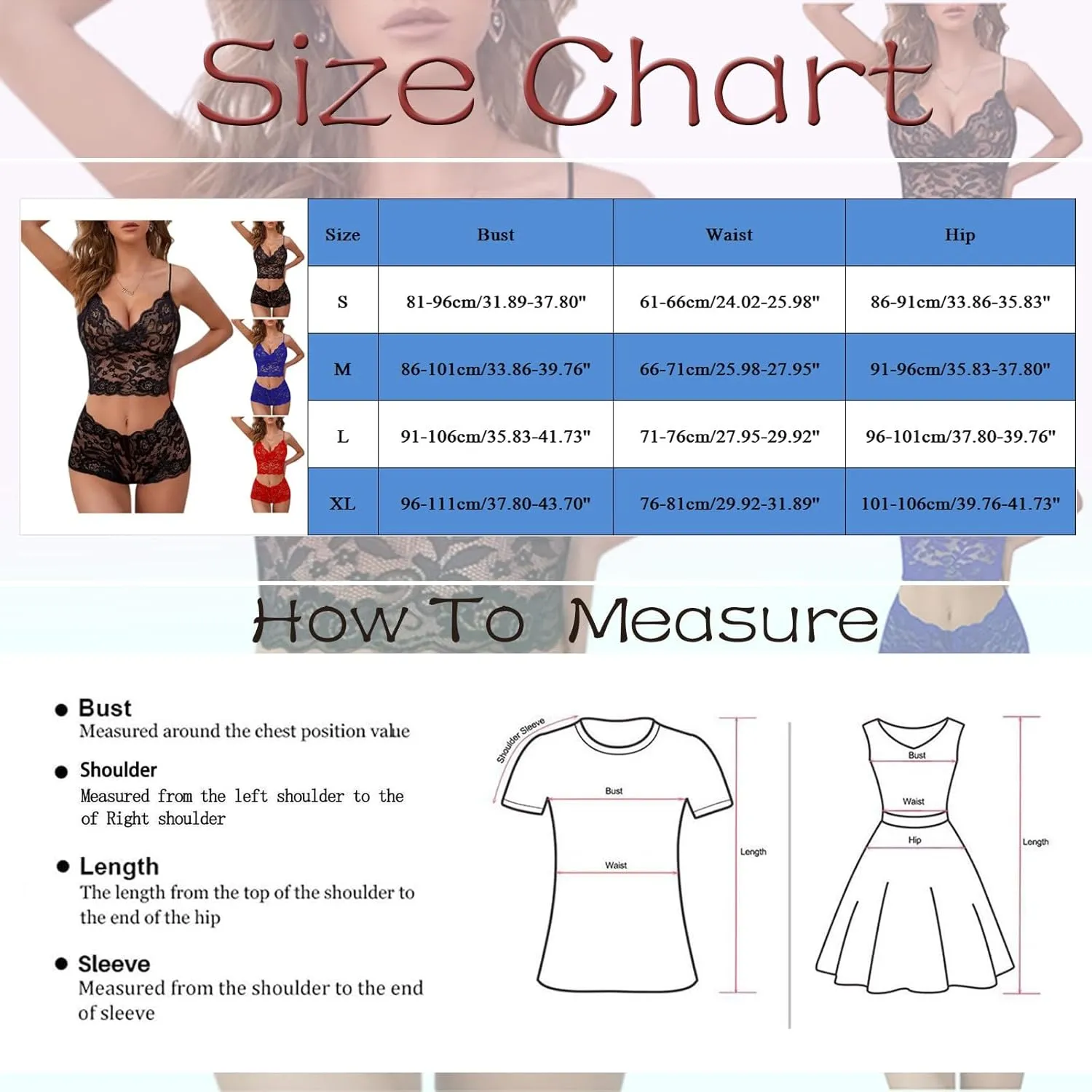 sdbrld Lingerie Set for Women Sexy Bra and Panty Sets 2 Piece Lace Bralette Ladies Casual Lace Sleepwear Fashion Underwear
