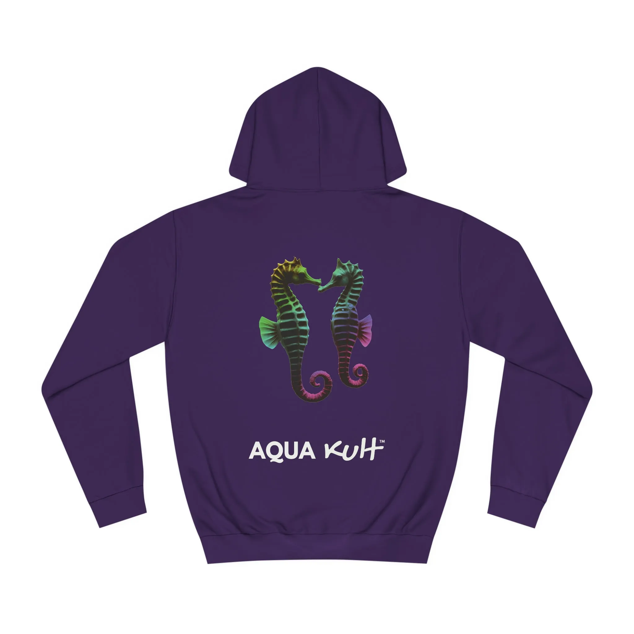 Seahorse Hoodie with Backprint - aquarium fish