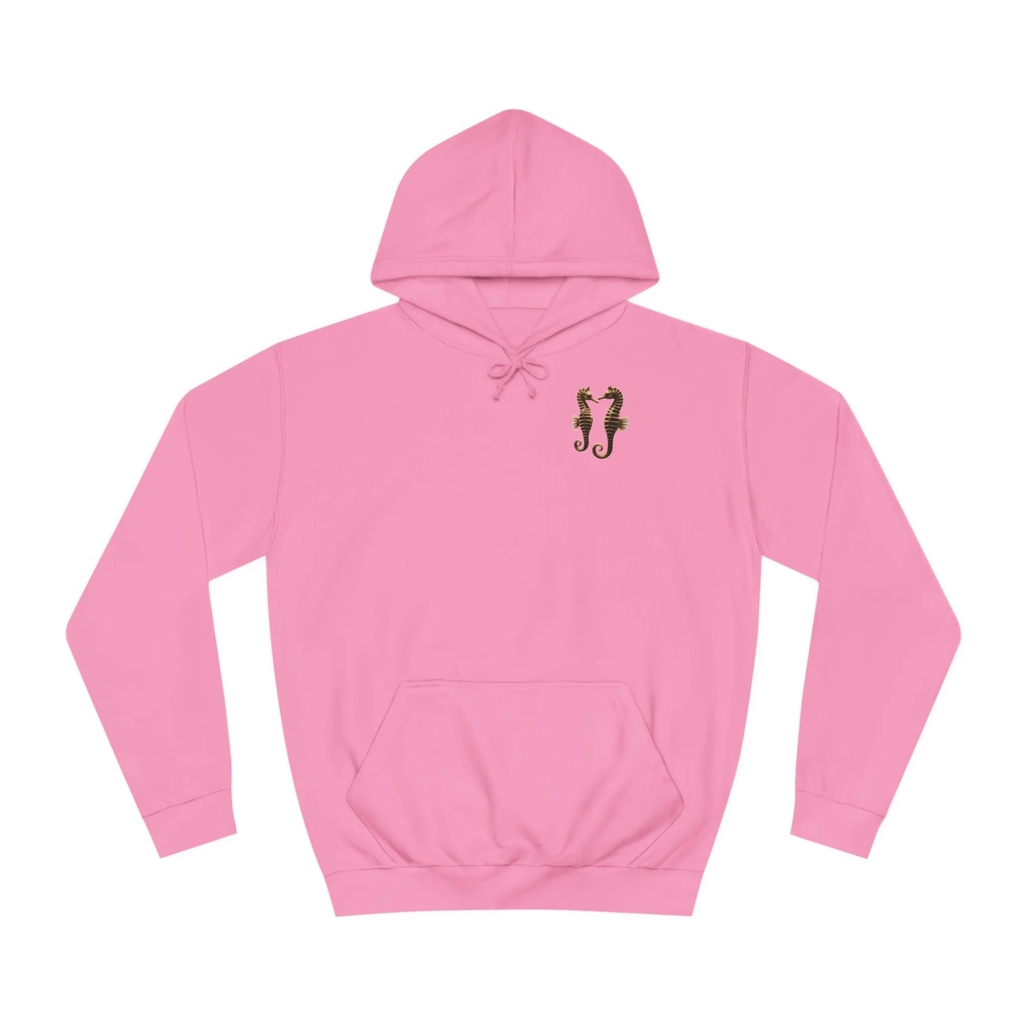 Seahorse Hoodie with Backprint - aquarium fish
