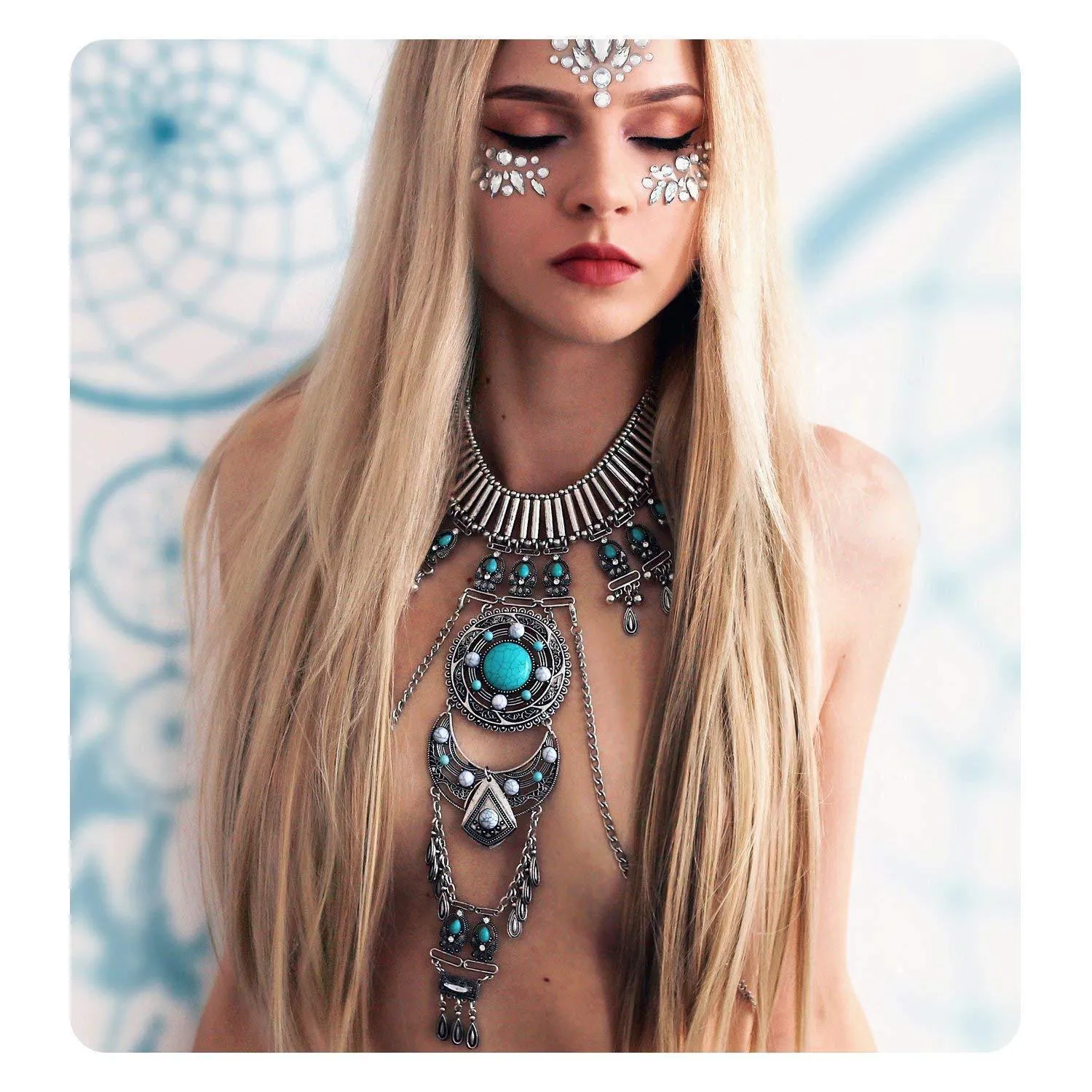 Sexy Boho Statement Necklace Body Chains