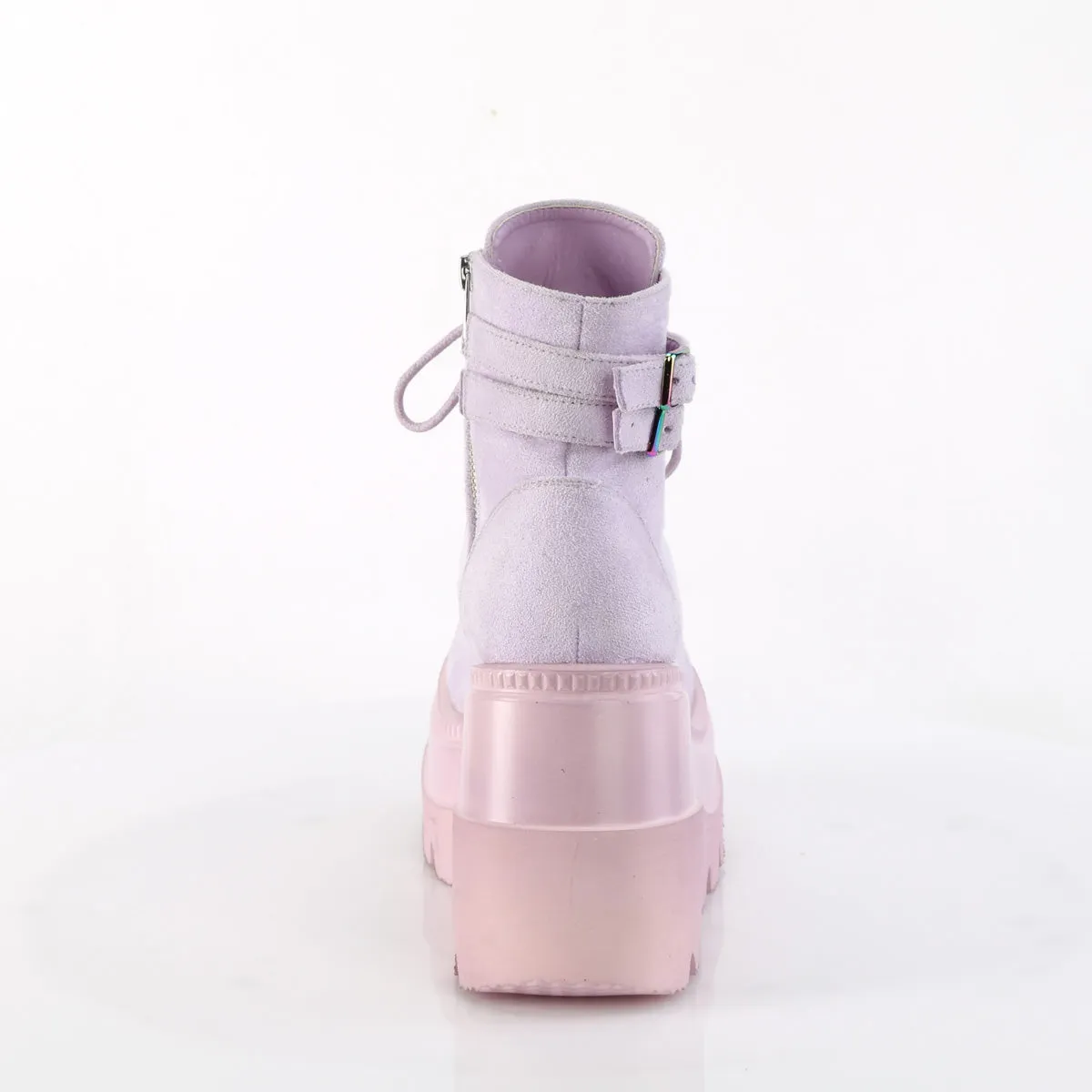 SHAKER-52 DemoniaCult Lavender Sexy Women's Ankle Boots (Alternative Footwear)