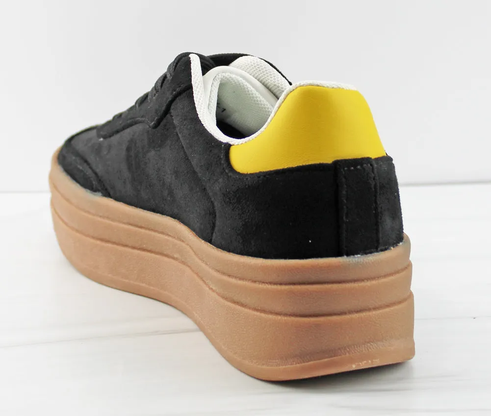 Shelby 1 Women's Platform Lace Up Low Top Sneakers
