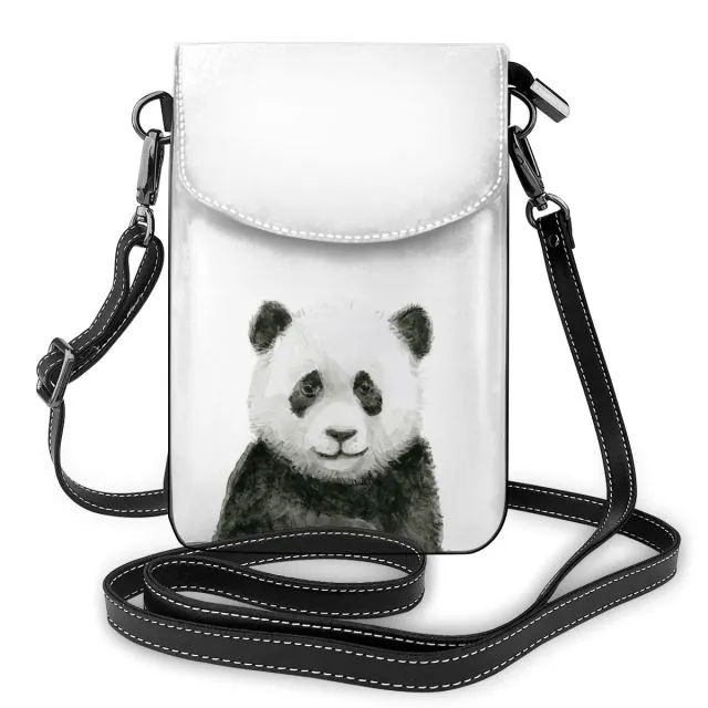 Shoulder Bag Funny Women Bags Leather Streetwear Student Purse