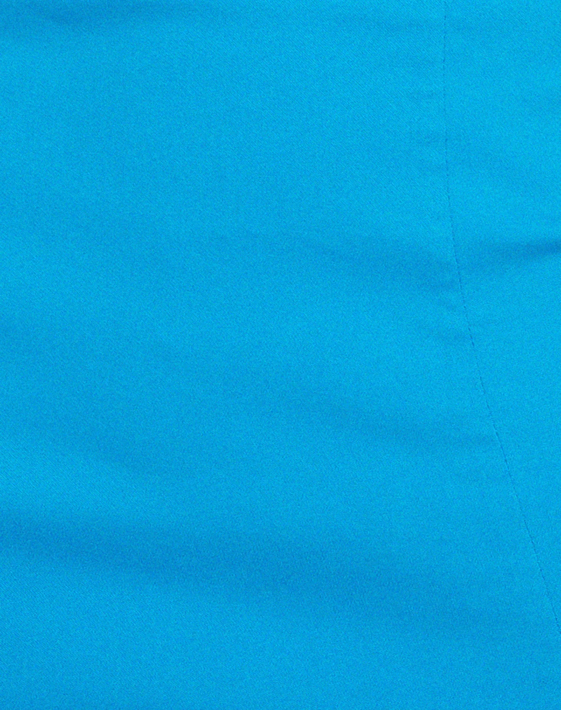 Siria Bandeau Mini Dress in Tailoring Blue
