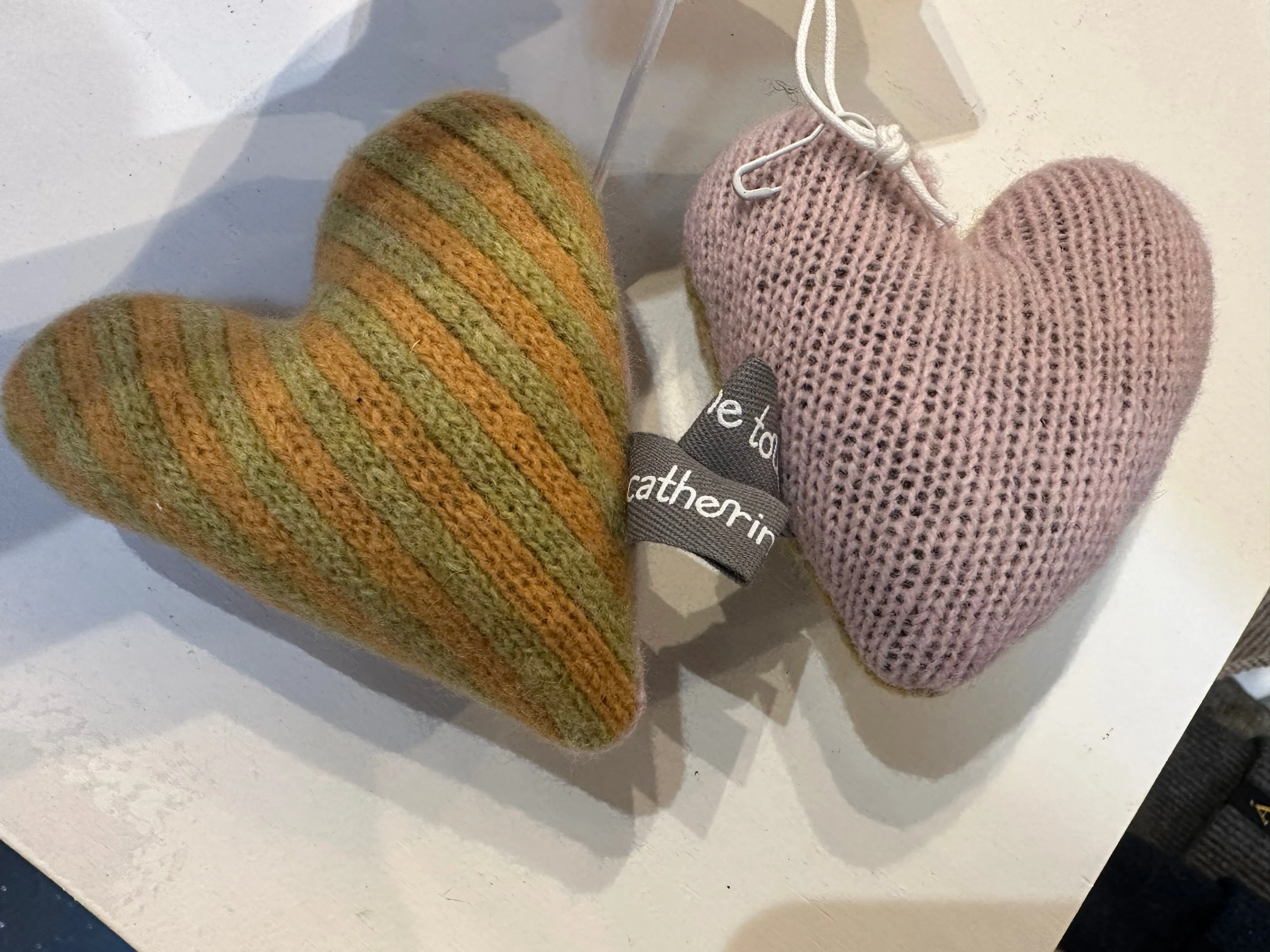 Small Lavender Heart Sachets