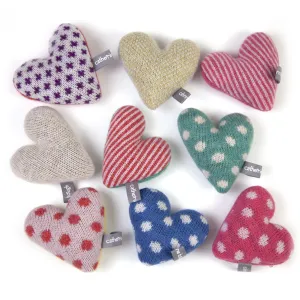 Small Lavender Heart Sachets