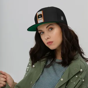 Snapback Cap Flat Billed High Profile Yupoong Ascension High Fashion White Sun