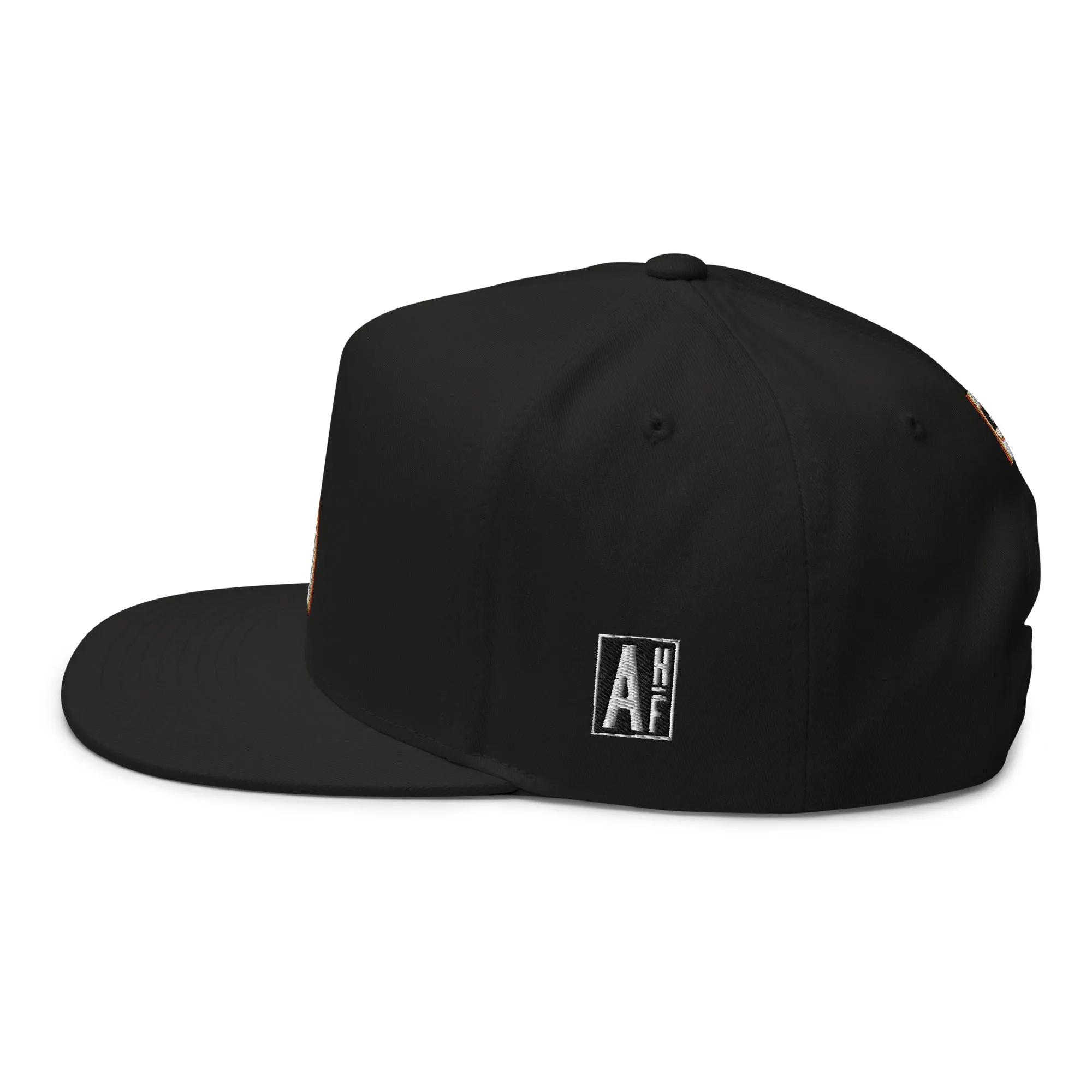 Snapback Cap Flat Billed High Profile Yupoong Ascension High Fashion White Sun
