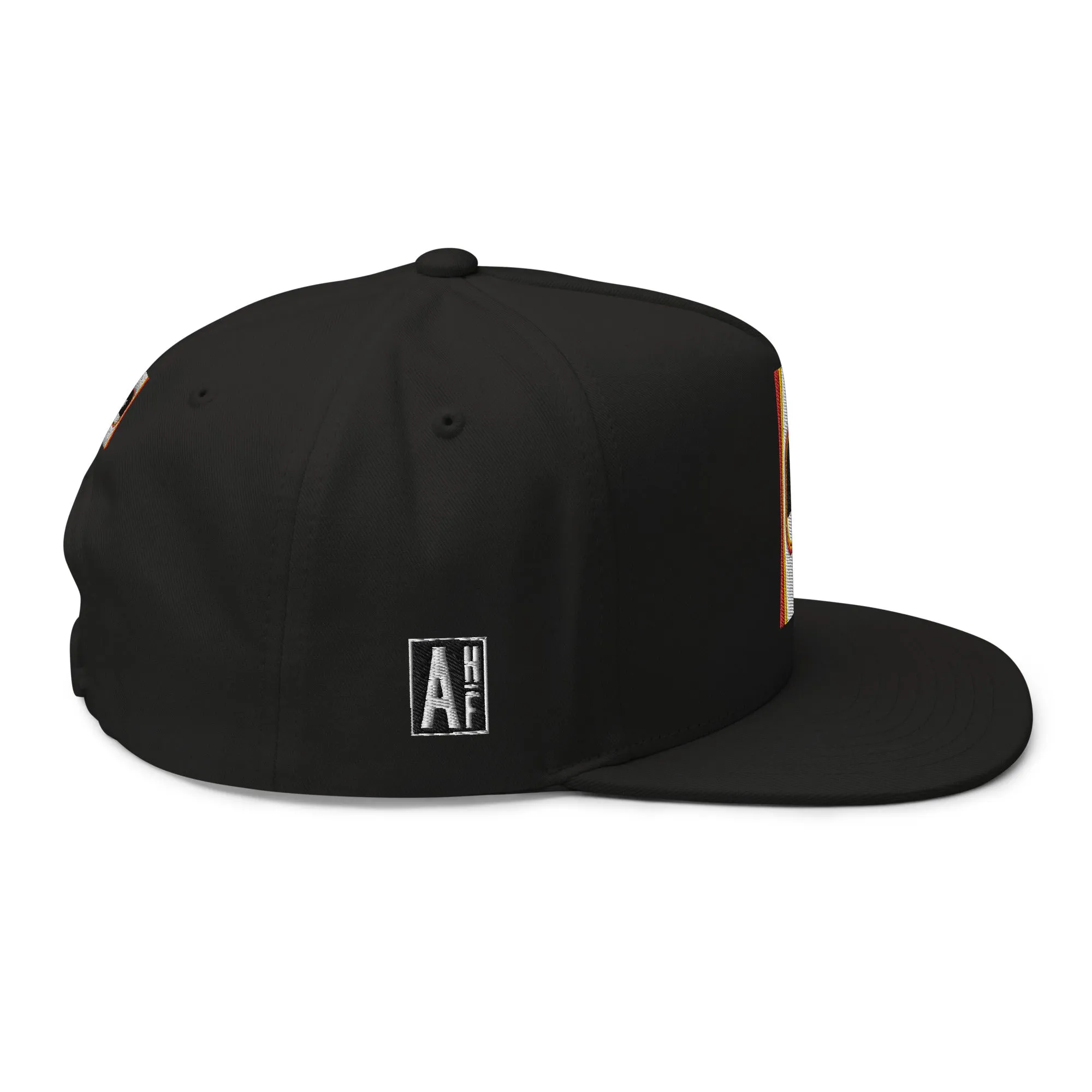Snapback Cap Flat Billed High Profile Yupoong Ascension High Fashion White Sun