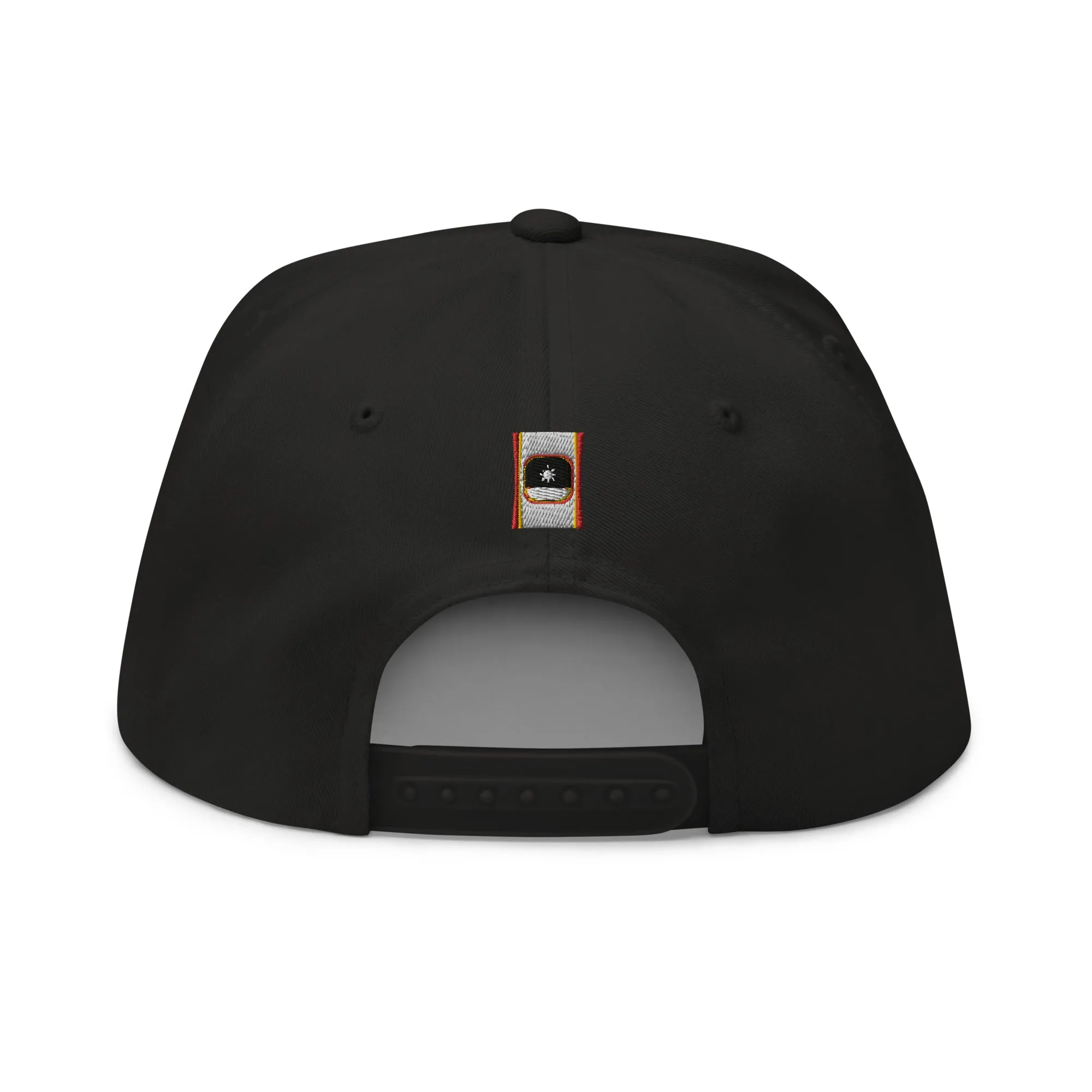 Snapback Cap Flat Billed High Profile Yupoong Ascension High Fashion White Sun