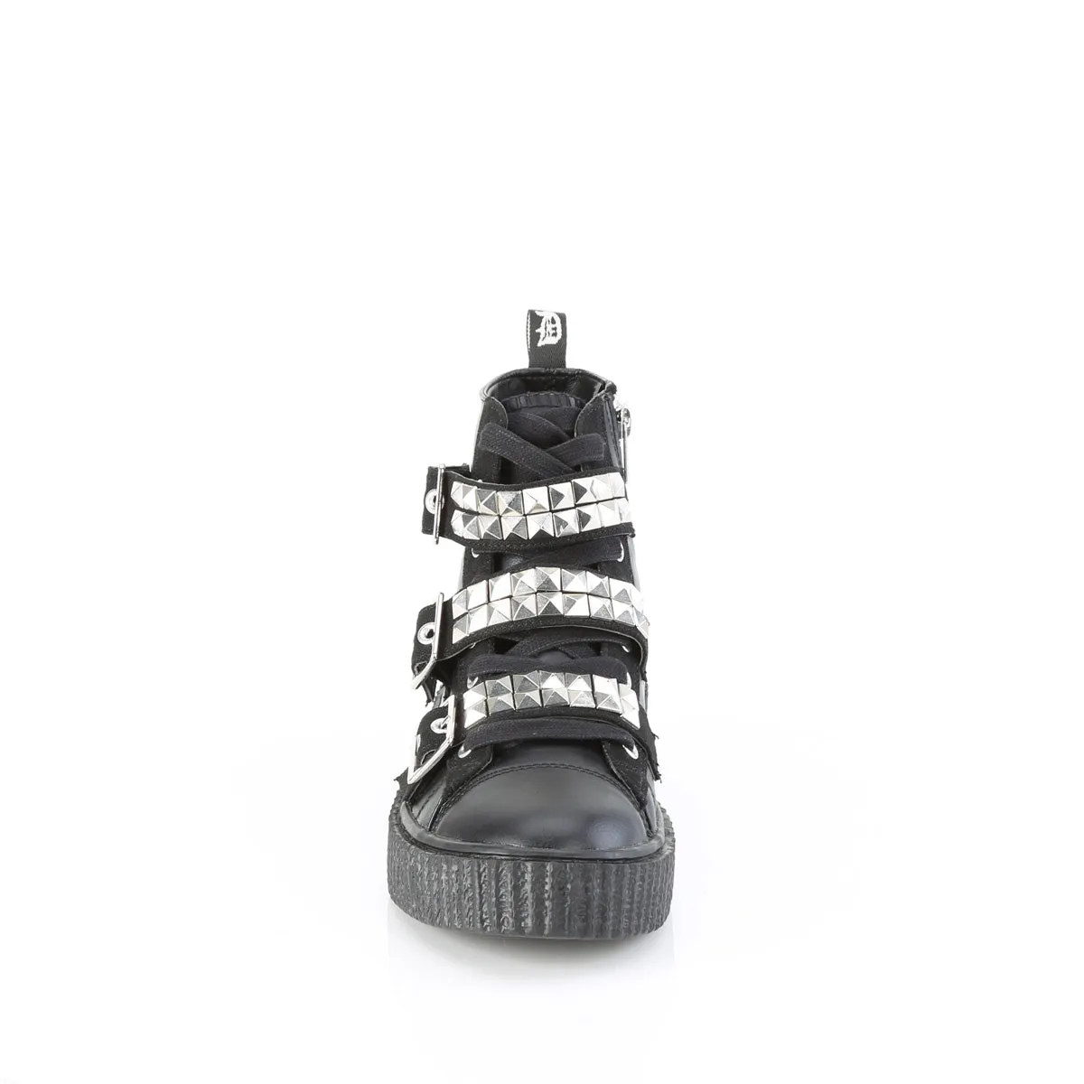 Sneeker 225 High Top Ankle Creeper Unisex Sneaker - Demonia Direct
