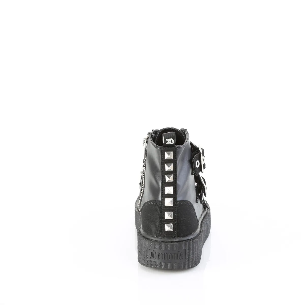 Sneeker 225 High Top Ankle Creeper Unisex Sneaker - Demonia Direct