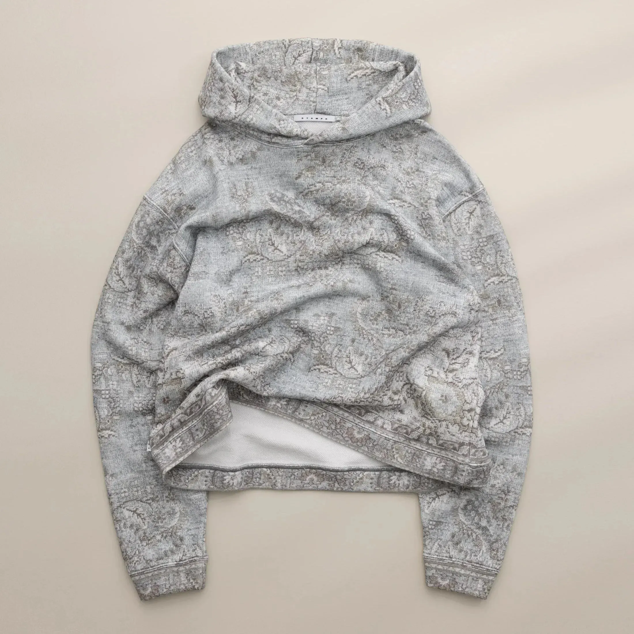 Stampd Rug Cropped Hoodie