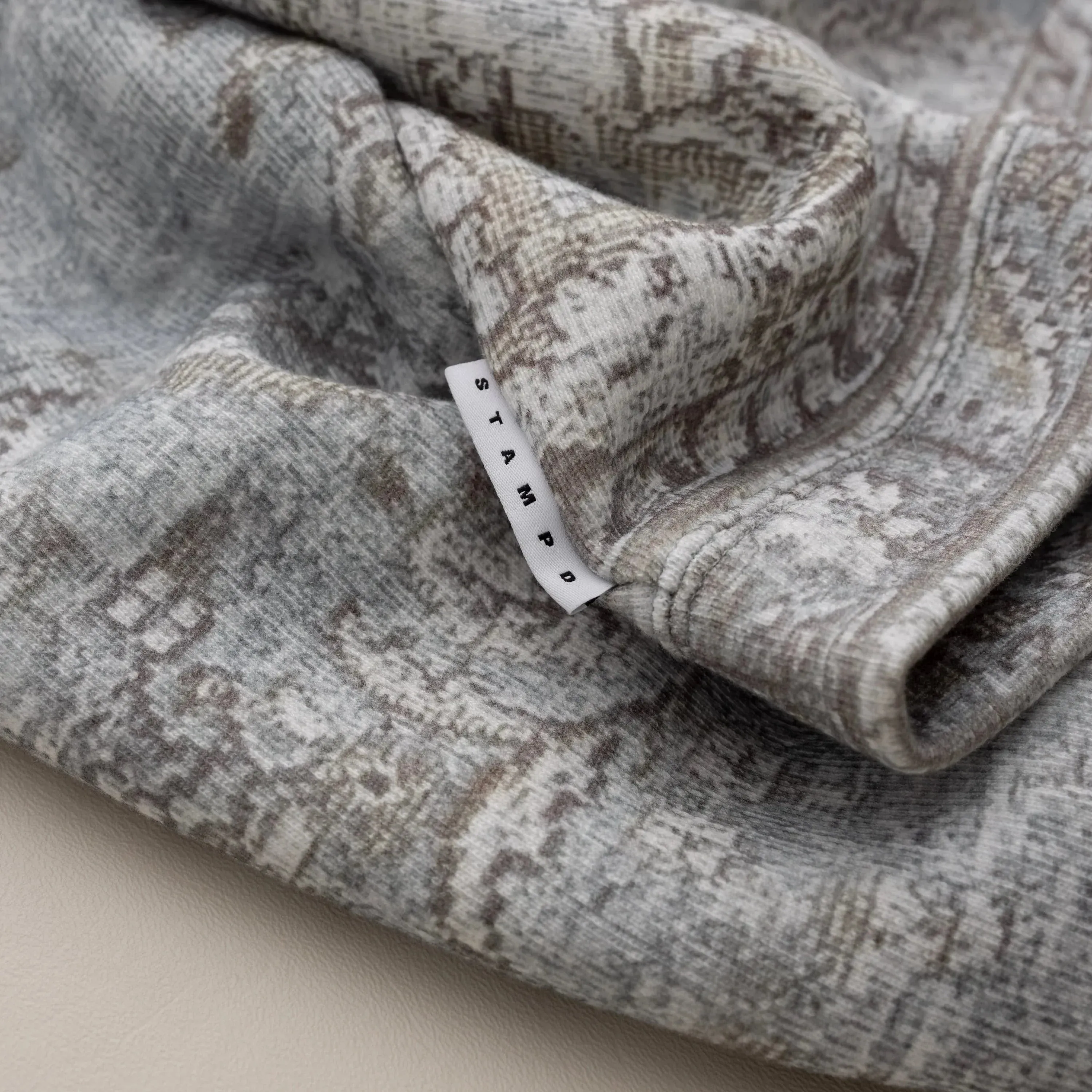 Stampd Rug Cropped Hoodie