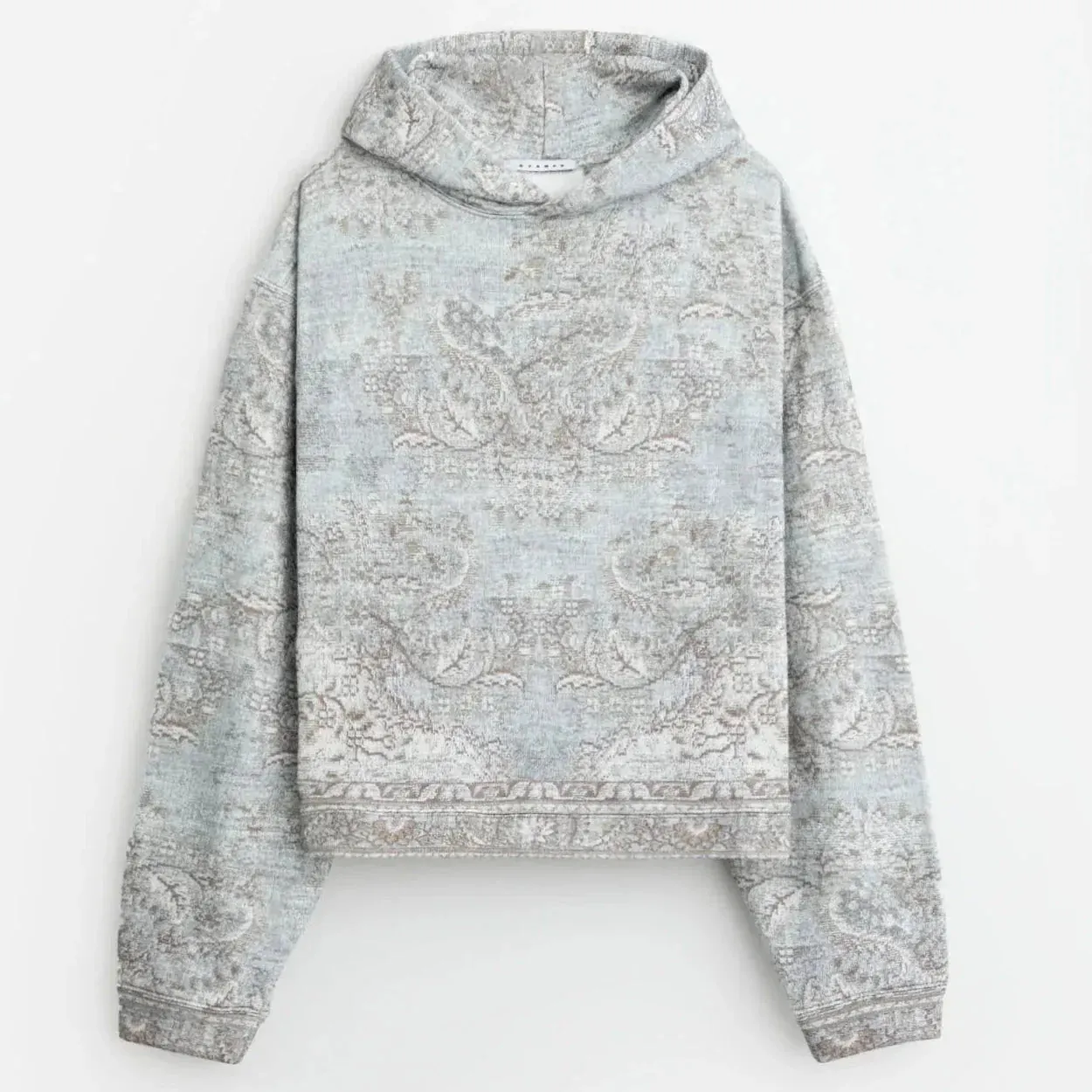 Stampd Rug Cropped Hoodie