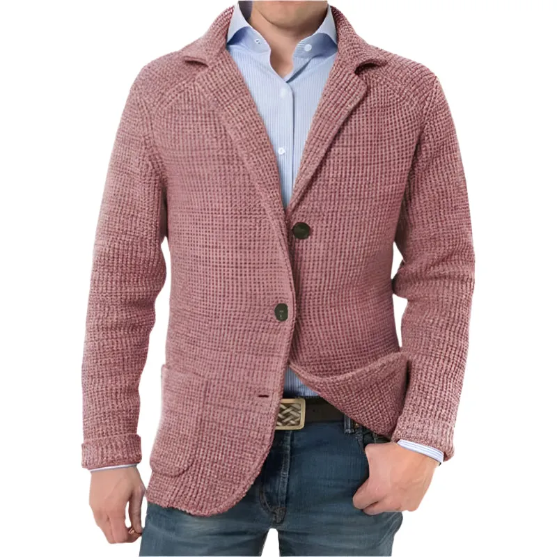 Stand Collar Cardigan Casual Knitted Sweaters