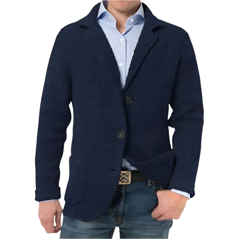 Stand Collar Cardigan Casual Knitted Sweaters