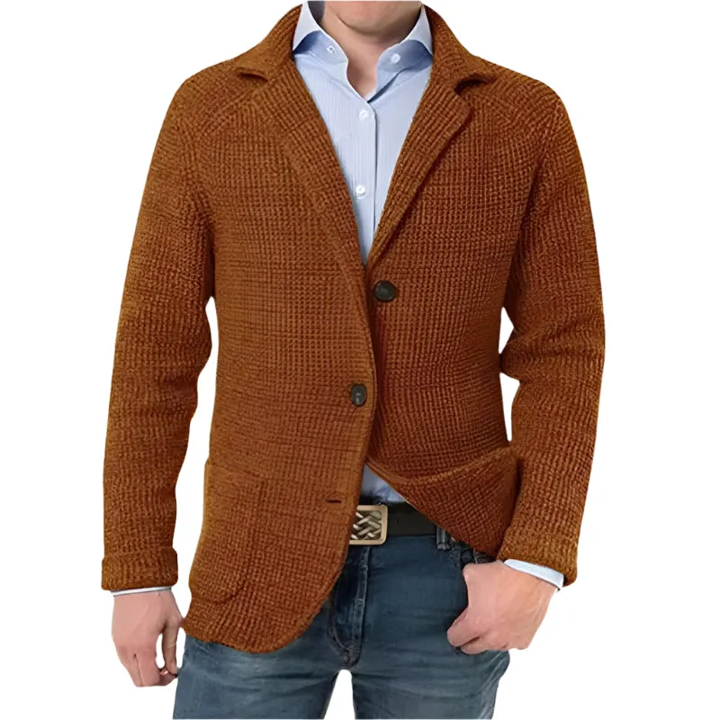 Stand Collar Cardigan Casual Knitted Sweaters