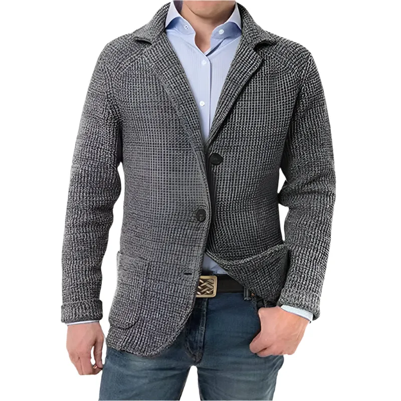 Stand Collar Cardigan Casual Knitted Sweaters