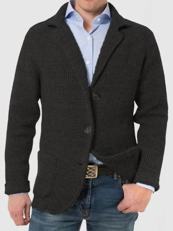 Stand Collar Cardigan Casual Knitted Sweaters