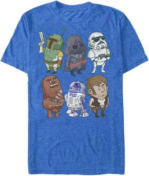 STAR WARS Men's Doodles Graphic