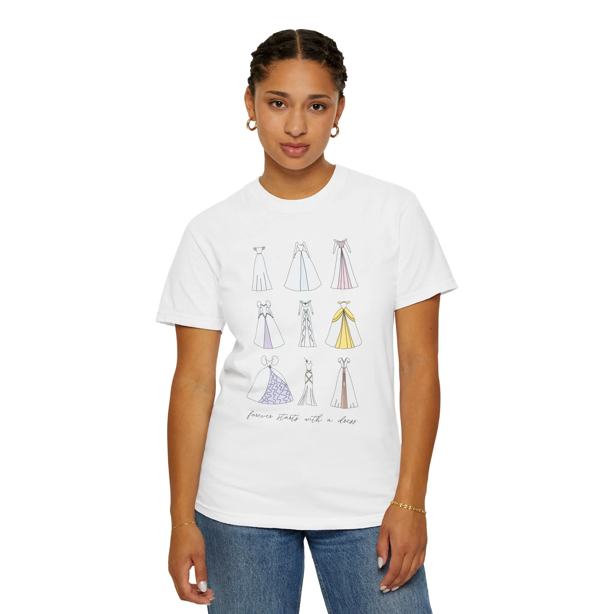 Starts With A Dress Comfort Colors Tee