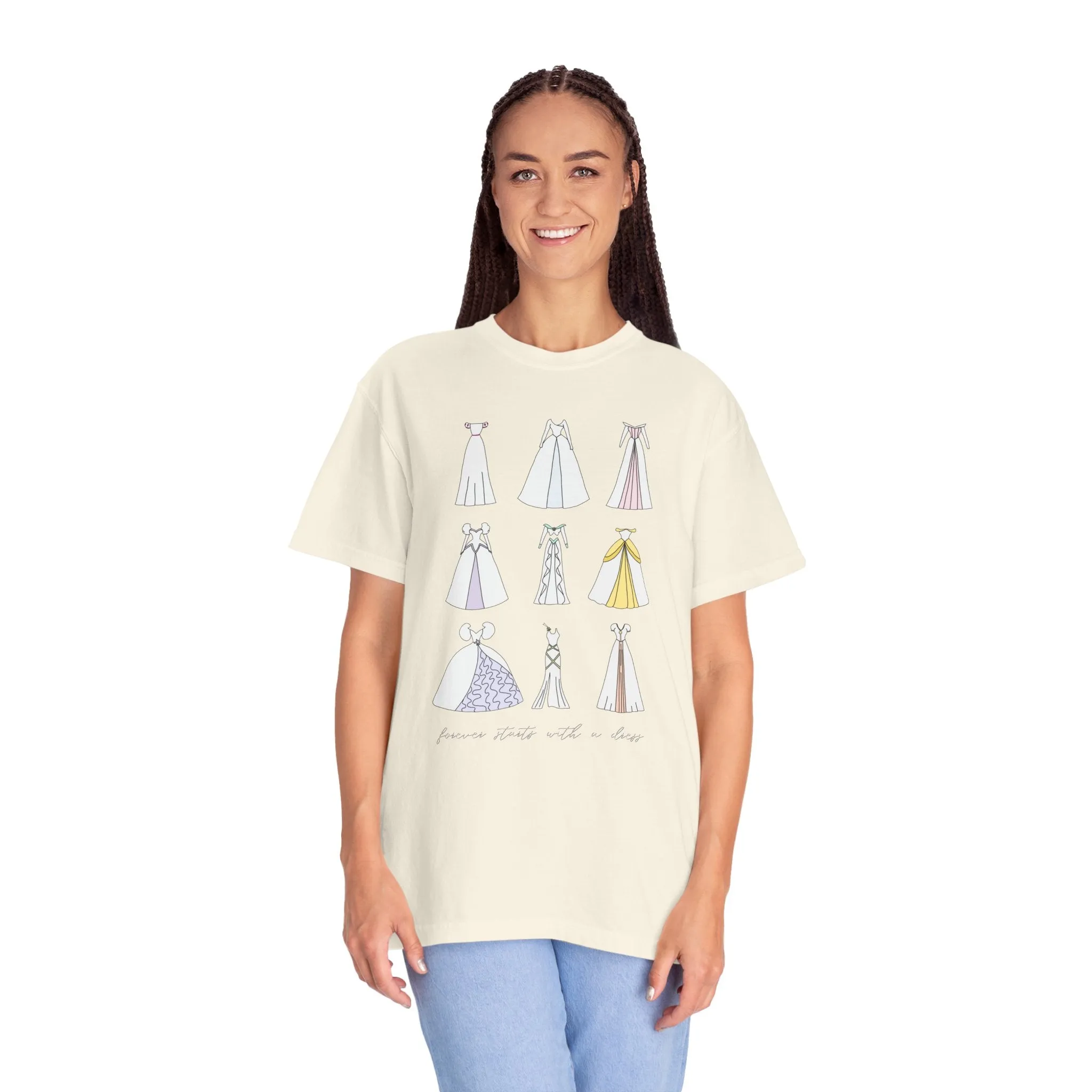 Starts With A Dress Comfort Colors Tee