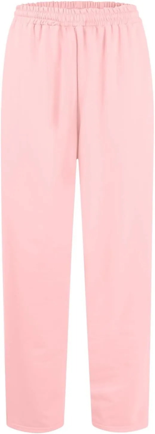 Straight Leg Sweatpants for Women Interior Drawstring Low Rise Sweatpants Athletic Fleece Joggers with Pockets