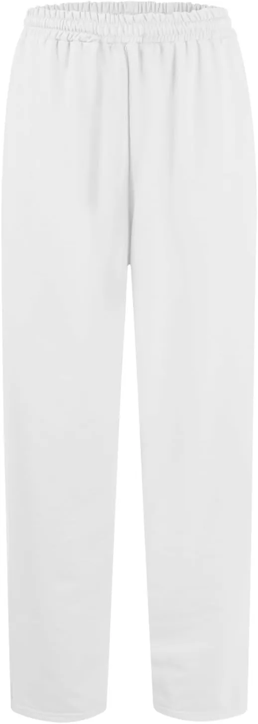 Straight Leg Sweatpants for Women Interior Drawstring Low Rise Sweatpants Athletic Fleece Joggers with Pockets