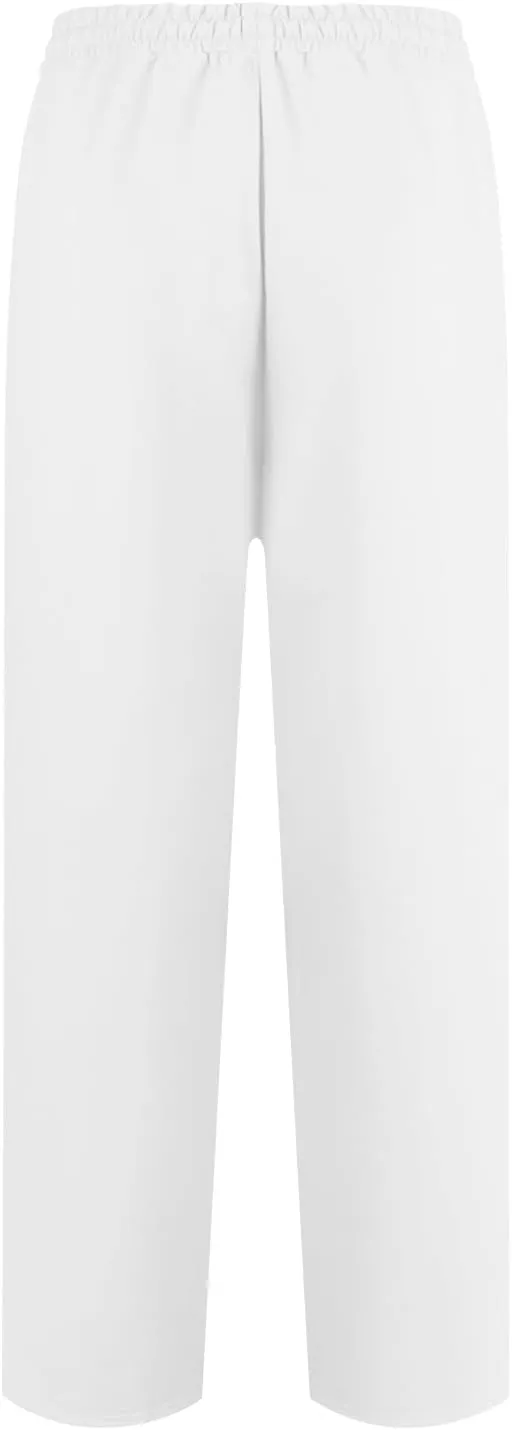 Straight Leg Sweatpants for Women Interior Drawstring Low Rise Sweatpants Athletic Fleece Joggers with Pockets