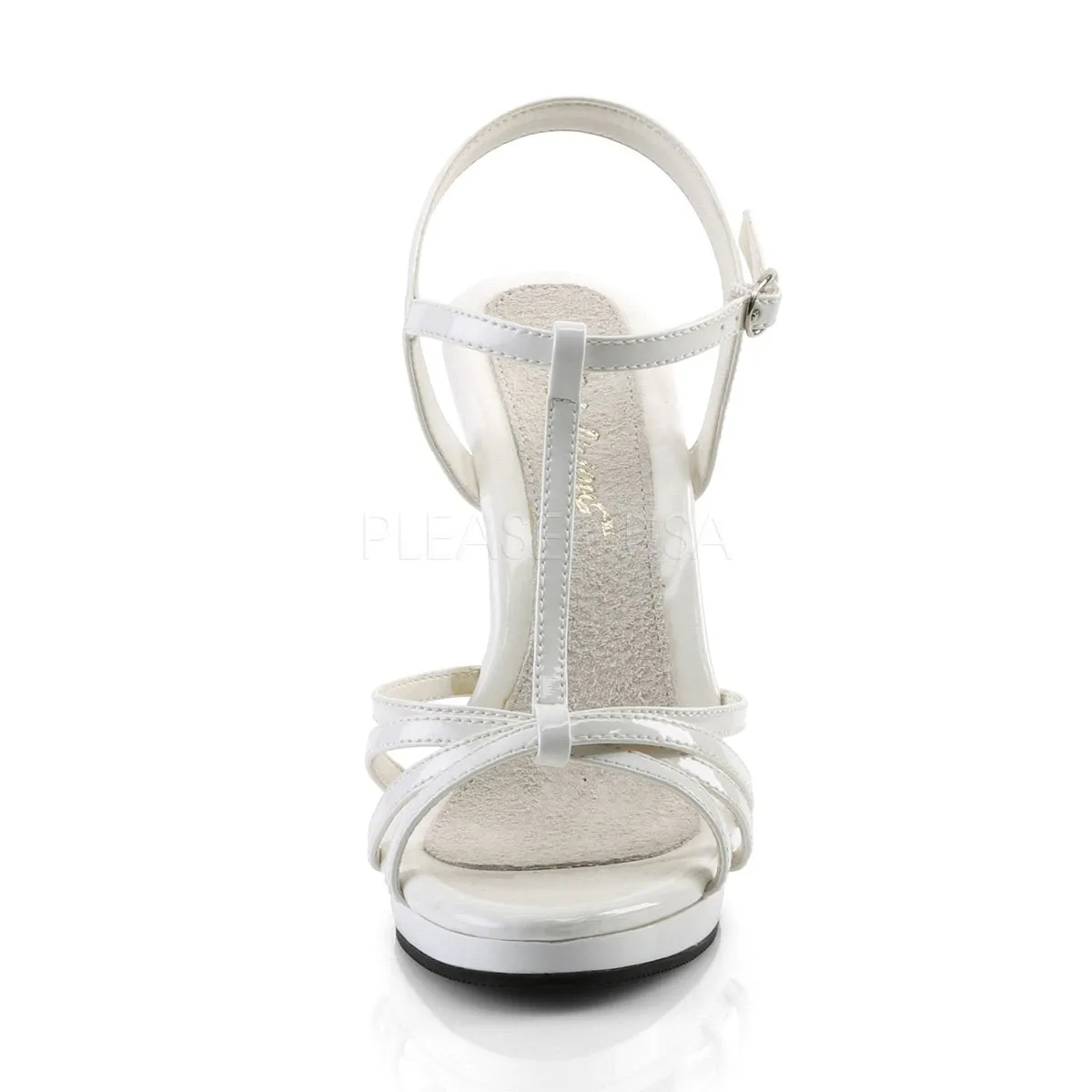 Strappy Platform Sandal with 4-inch Stiletto Heel Flair-420
